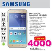 Samsung Smartphone Galaxy J7 3G Gold