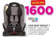 Little One Car Seat Group 1
