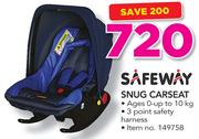Safeway Snug Carseat