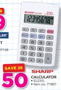 Sharp Calculator EL231L