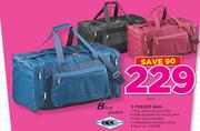 Blue Juice 3 Pocket Bag-Each