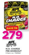 NPL N.O. Charge Pre-Workout