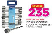 Westinghouse 7 Piece Explorer Solar Pathlight Set