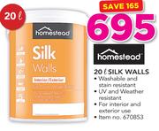 Homestead 20Ltr Silk Walls