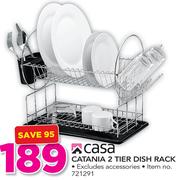Casa Catania 2 Tier Dish Rack