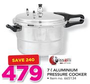 Tissolli 7Ltr Aluminium Pressure Cooker