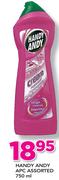 Handy Andy Apc Assorted-750ml