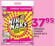 Niknaks Cheese Baler-50sx20g