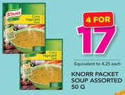 Knorr Packet Soup Assorted-4x50g