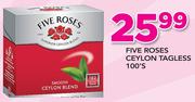 Five Roses Ceylon Tagless-100's