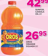 Oros Orange Squash-2Ltr