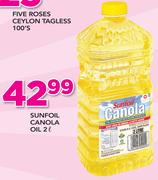 Sunfoil Canola Oil-2Ltr