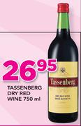 Tassenberg Dry Red Wine-750ml
