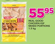 Real Good Chicken IQF Mixed Portions-1.5Kg