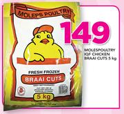 Molespoultry IQF Chicken Braai Cuts-5kg