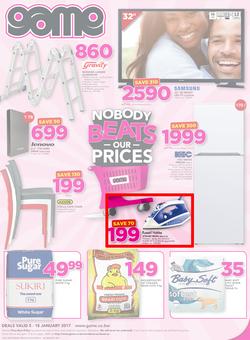 Game Botswana : Gabarone Nobody Beats Our Prices (5 Jan - 18 Jan 2017), page 1