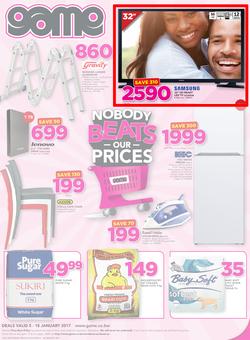 Game Botswana : Gabarone Nobody Beats Our Prices (5 Jan - 18 Jan 2017), page 1