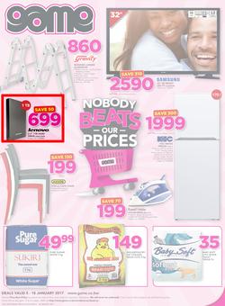 Game Botswana : Gabarone Nobody Beats Our Prices (5 Jan - 18 Jan 2017), page 1