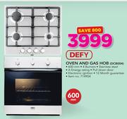 Defy 600mm Oven And Gas Hob DCB004