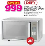 Defy 28Ltr Electronic Microwave Oven MW M2822MG