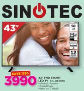 Sinotec 43" FHD Smart LED TV STL-43E390M