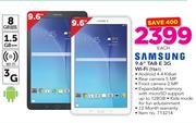 Samsung 9.6" Tab E 3G WiFi Tablet T561-Each
