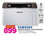Samsung M2020W Mono Laser Printer