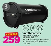 Volkano 3W Mini Bazooka VK-30001-S11