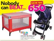 Little One Vito Cot or Stroller-Each