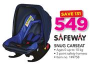 Safeway Snug Carseat