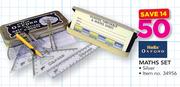 Helix Oxford Silver Maths Set