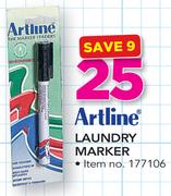 Artline Laundry Marker