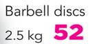 Barbell Discs 2.5kg