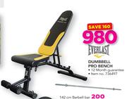 Everlast Dumbbell Pro Bench