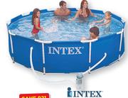 Kintex Metal Frame Pool 305x76cm Including Pool Pump