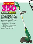Trimtech 650W Electric Garden Trimmer