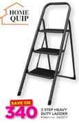 Home Quip 3 Step Heavy Duty Ladder