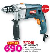 Ryobi 850W Impact Drill HID500