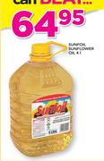 Sunfoil Sunflower Oil-4Ltr
