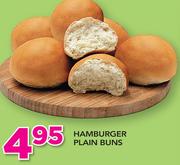 Hamburger Plain Buns