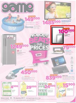 Game Uganda : Kampala Nobody Beats our Prices (5 Jan - 18 Jan 2017), page 1