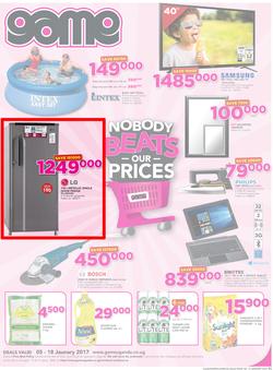 Game Uganda : Kampala Nobody Beats our Prices (5 Jan - 18 Jan 2017), page 1