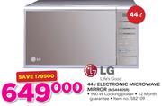 LG 44Ltr Electronic Microwave Mirror MS4440SR