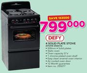 Defy 4 Solid Plate Stove DSS514