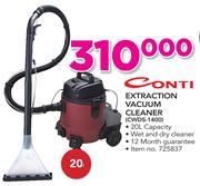 Conti 20Ltr Extraction Vacuum Cleaner CWDS-1400