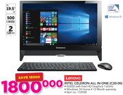 Lenovo Intel Celeron All In One C20-20