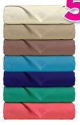 Casa Double Flat Sheet Packs-Per Pack