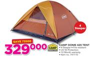 Camp Master 4 Sleeper Camp Dome 420 Tent