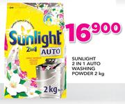 Sunlight 2 In 1 Auto Washing Powder-2Kg