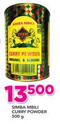 Simba Mbili Curry Powder-500g
